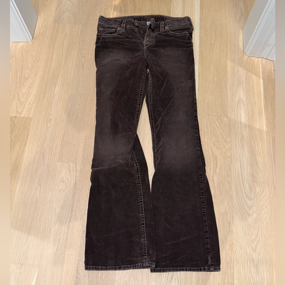 Silver Jeans Brown Boot Cut Corduroys - size  29